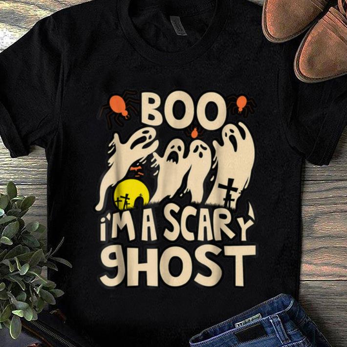 Official Halloween Boo I m A Scary Ghost Costume shirt 1 - Official Halloween Boo I'm A Scary Ghost Costume shirt