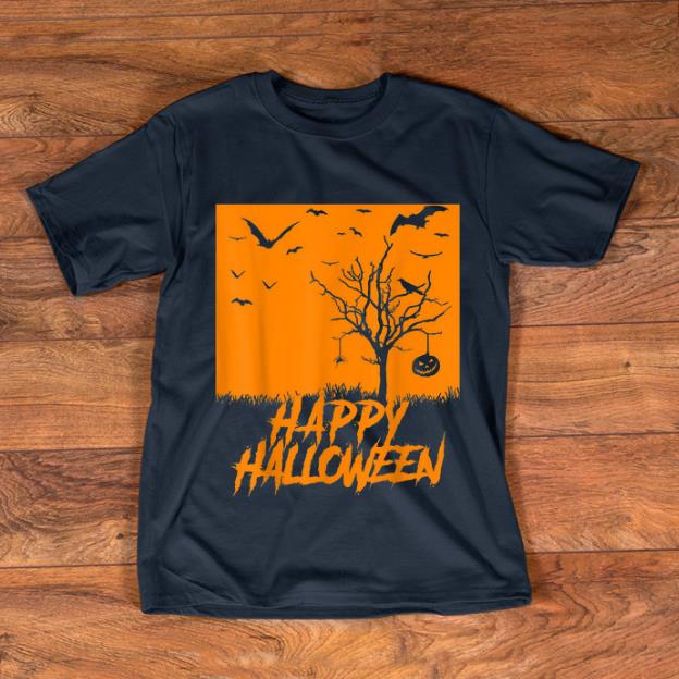 Official Happy Halloween Bats Pumpkin shirt 1 - Official Happy Halloween Bats Pumpkin shirt