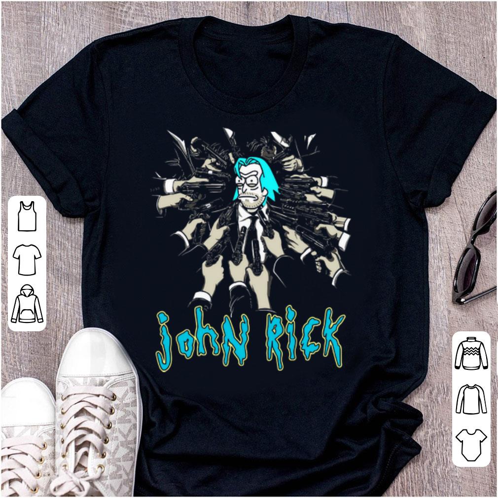 Official Rick And Morty John Rick John Wick shirt 1 - Official Rick And Morty John Rick John Wick shirt