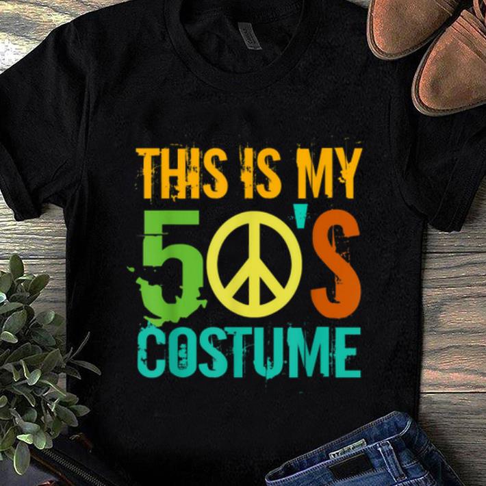 Official This Is My 50 s Costume Halloween Retro 1950s For Men Women shirt 1 - Official This Is My 50's Costume Halloween Retro 1950s For Men Women shirt
