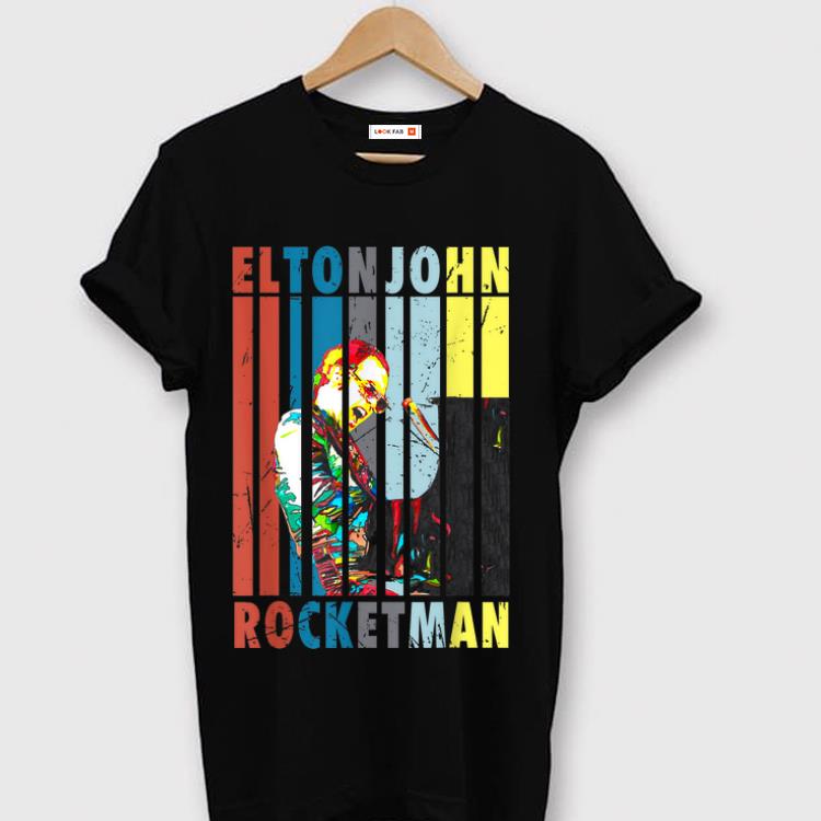Official Vintage Elton John Rocketman Playing Piano shirt 1 - Official Vintage Elton John Rocketman Playing Piano shirt