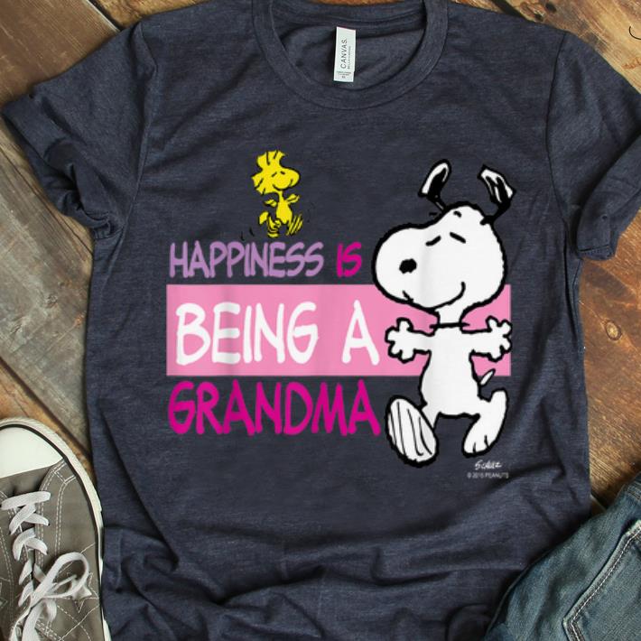 Original Peanuts Snoopy Happiness is Being a Grandma shirt 1 - Original Peanuts Snoopy Happiness is Being a Grandma shirt