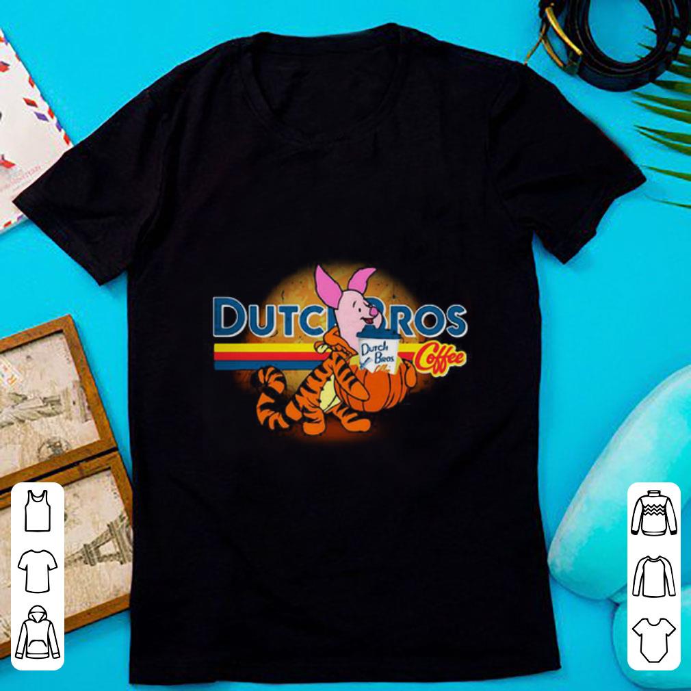Original Piglet Drinking Dutch Bros Coffee shirt 1 - Original Piglet Drinking Dutch Bros Coffee shirt