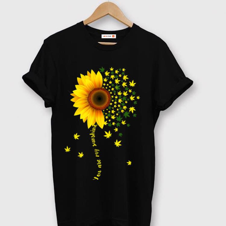 Original Sunflower Cannabis Weed Leaf Lover Marijuana shirt 1 - Original Sunflower Cannabis Weed Leaf Lover Marijuana shirt