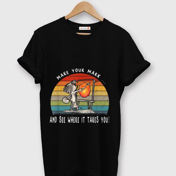 Original The Dot Make Your Mark And See Where It Takes You Vintage shirt 1 1 - Original The Dot - Make Your Mark And See Where It Takes You Vintage shirt