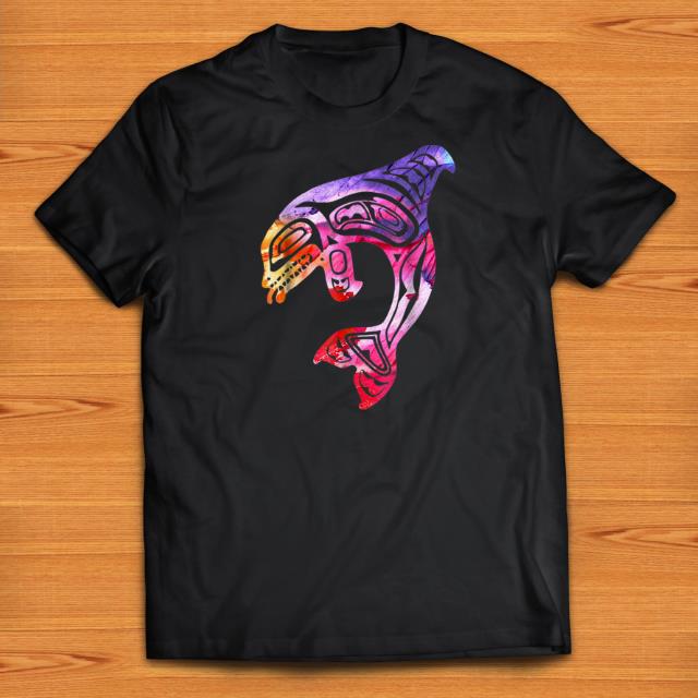 Premium Colorful Orca Killer Whale Pacific Northwest Native American shirts 1 - Premium Colorful Orca Killer Whale Pacific Northwest Native American shirts