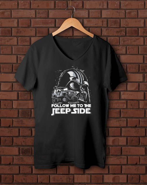 Premium Follow Me To The Jeep Side Darth Vader shirts 1 - Premium Follow Me To The Jeep Side Darth Vader shirts