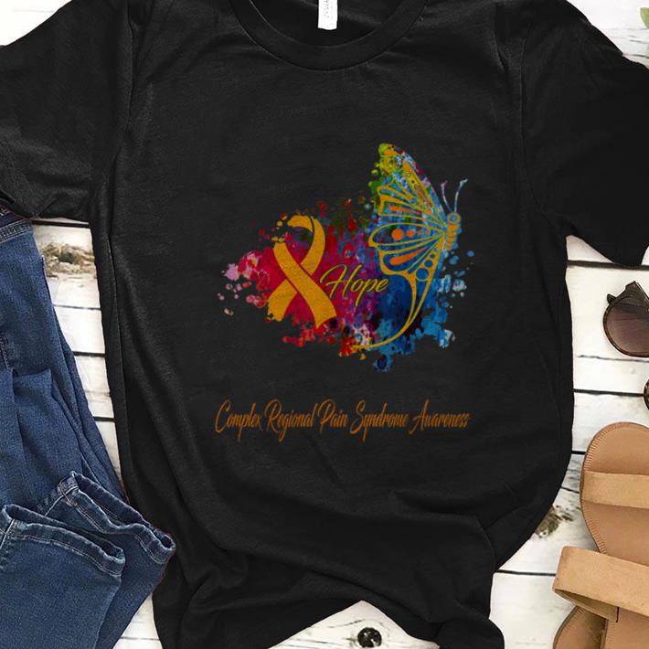 Premium Hope Complex Regional Pain Syndrome Awareness Butterfly shirt 1 - Premium Hope Complex Regional Pain Syndrome Awareness Butterfly shirt