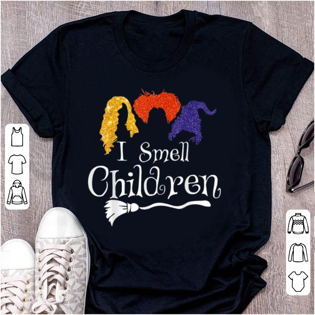 Premium I Smell Children Kids Broom Halloween Costume shirt 1 - Premium I Smell Children Kids Broom Halloween Costume shirt
