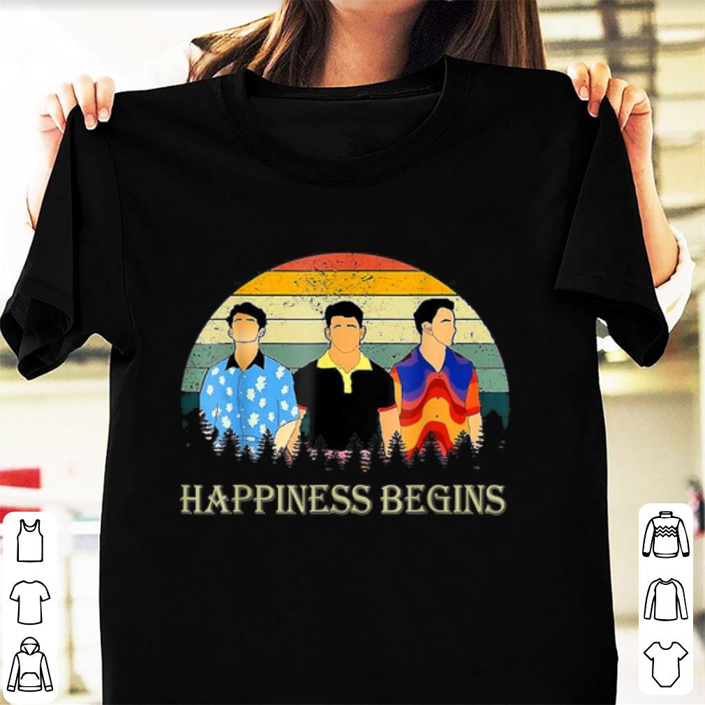 Premium Jonas Brothers Happiness Begins Vintage shirt 1 - Premium Jonas Brothers Happiness Begins Vintage shirt