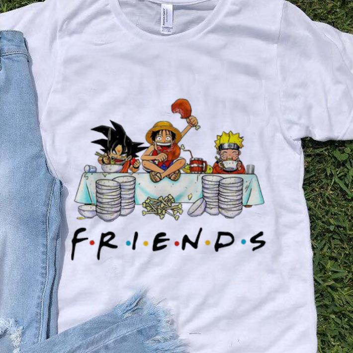 Premium Luffy Naruto Songoku Friends shirt 1 1 - Premium Luffy Naruto Songoku Friends shirt