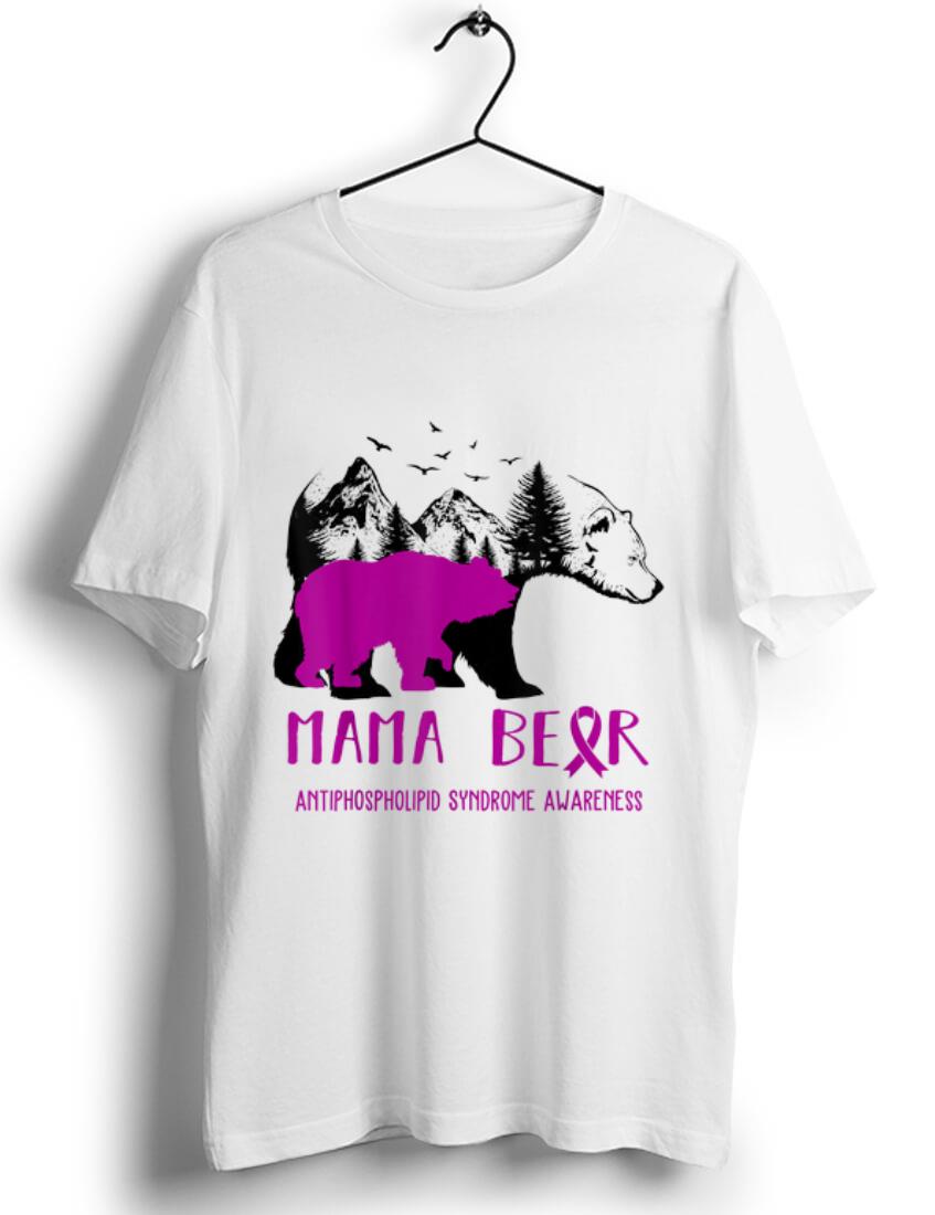 Premium Mama Bear Antiphospholipid Syndrome Awareness shirt 1 - Premium Mama Bear Antiphospholipid Syndrome Awareness shirt