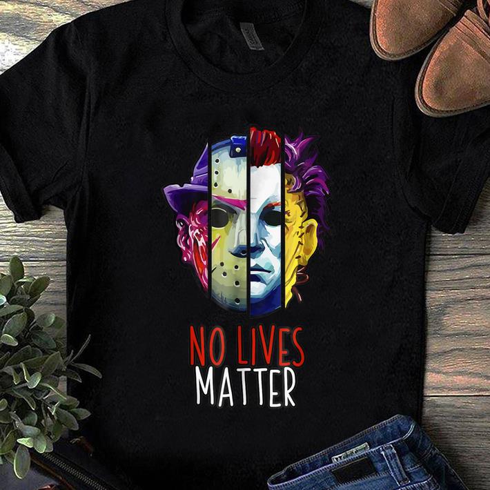 Premium No Lives Matter Horror Character Villains shirt 1 - Premium No Lives Matter Horror Character Villains shirt