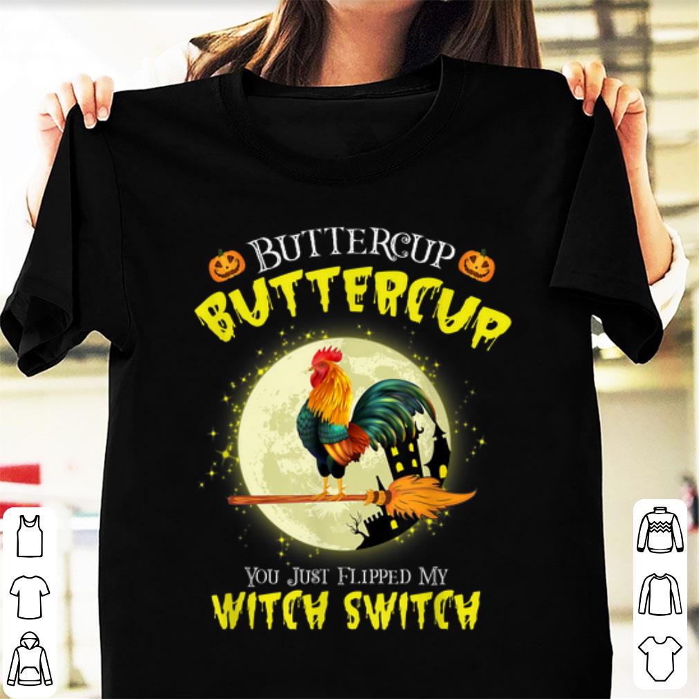 Premium Roll over image to zoom in DTR Halloween Gift T shirt Buckle Up Buttercup You Just Flipped My Witch Switch Chicken shirt 1 - Premium Roll over image to zoom in DTR Halloween Gift T-shirt Buckle Up Buttercup You Just Flipped My Witch Switch Chicken shirt