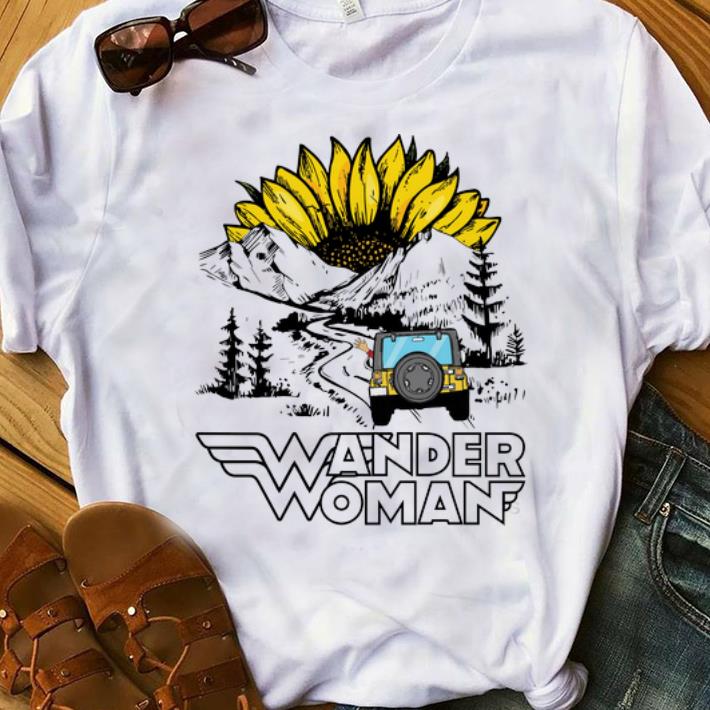 Premium Sunflower Jeep Wander Woman shirt 1 - Premium Sunflower Jeep Wander Woman shirt