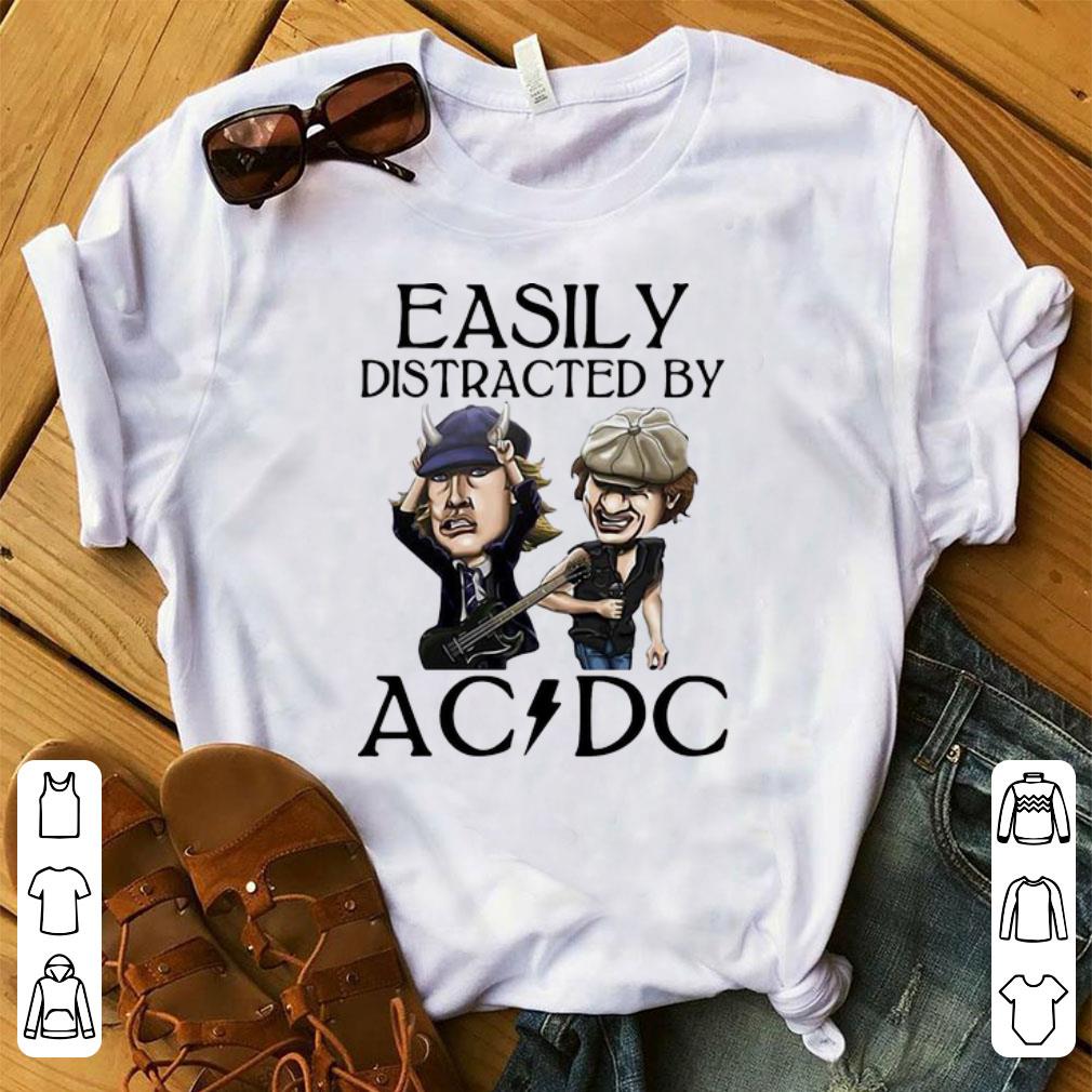 Pretty Angus Young And Brian Johnson Easily Distracted By AC DC shirt 1 - Pretty Angus Young And Brian Johnson Easily Distracted By AC DC shirt