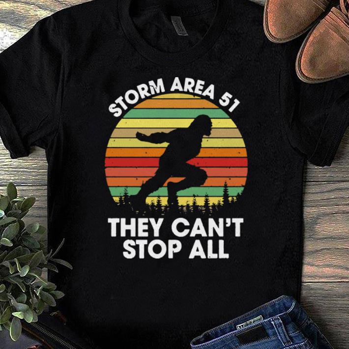 Pretty Bigfoot Storm Area 51 They Can t Stop All Vintage shirts 1 - Pretty Bigfoot Storm Area 51 They Can’t Stop All Vintage shirts