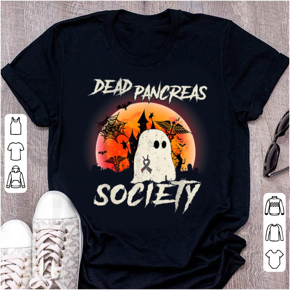 Pretty Dead Pancreas Society Halloween Ghost Diabetes Awareness shirt 1 - Pretty Dead Pancreas Society Halloween Ghost Diabetes Awareness shirt