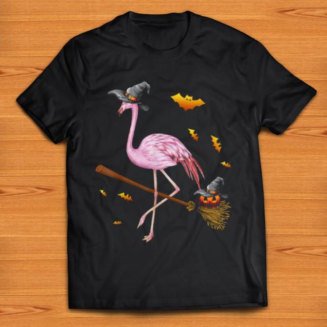 Pretty Flamingo Witch Easy Halloween Costume Party shirt 1 - Pretty Flamingo Witch Easy Halloween Costume Party shirt