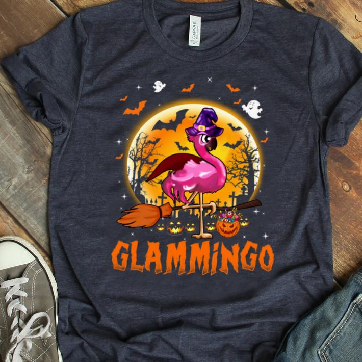 Pretty Glammingo Grandma And Flamingo Halloween shirt 1 - Pretty Glammingo - Grandma And Flamingo Halloween shirt