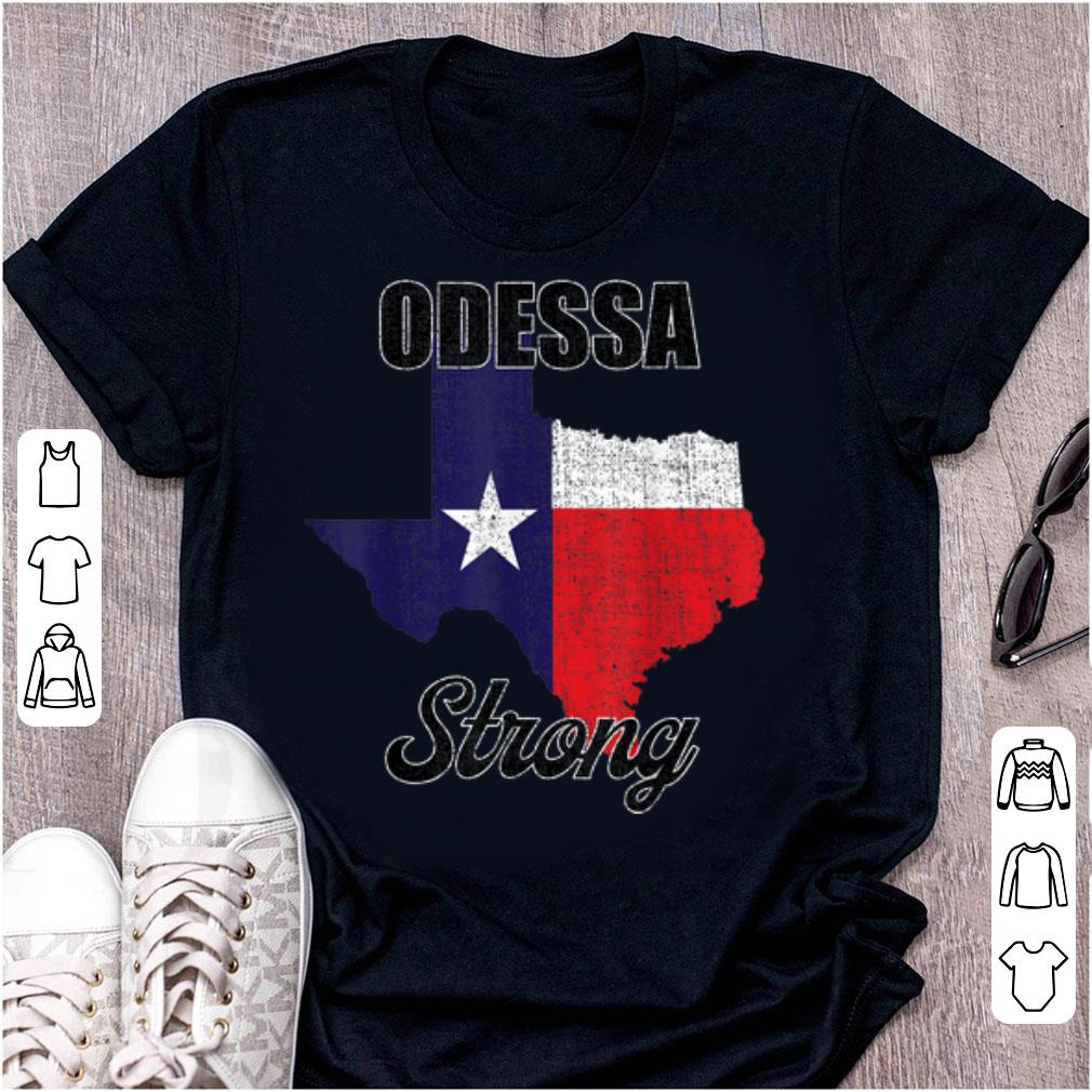 Pretty Odessa Strong Texas Map Texas Flag shirt 1 - Pretty Odessa Strong Texas Map Texas Flag shirt