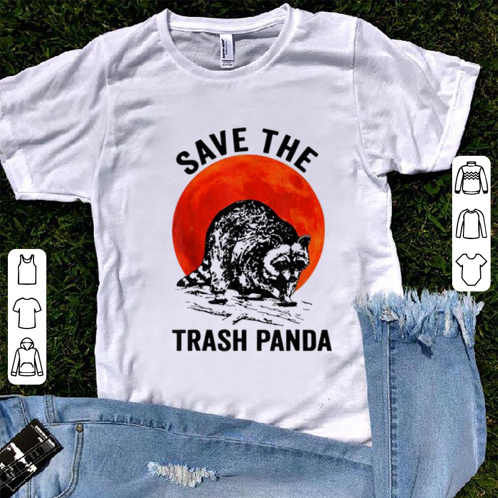 Pretty Save The Trash Panda Sunset Racccon shirt 1 - Pretty Save The Trash Panda Sunset Racccon shirt