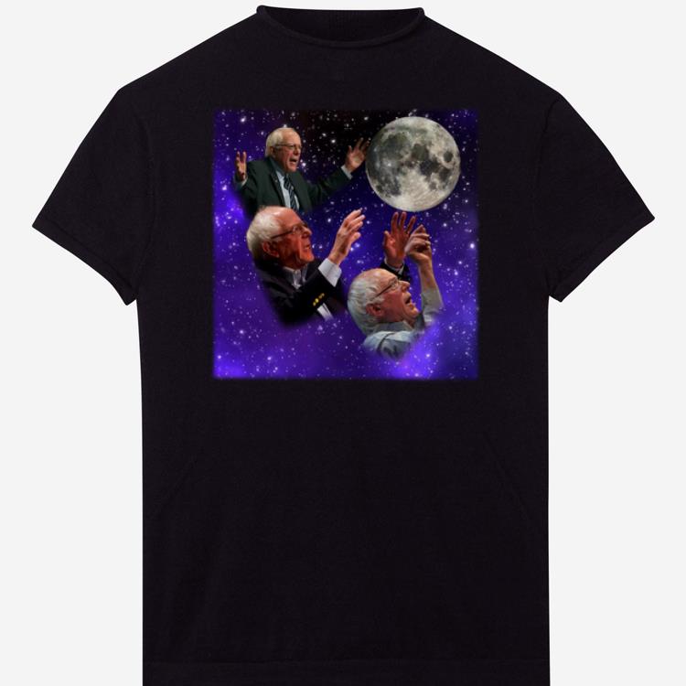 Pretty Three Bernie Sanders Moon shirts 1 - Pretty Three Bernie Sanders Moon shirts