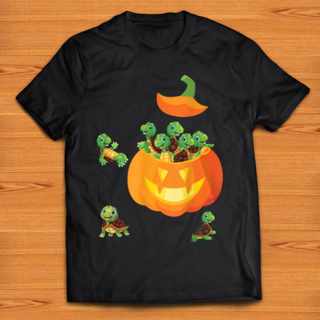Pretty Turtle Halloween Pumpkin Funny Halloween shirt 1 - Pretty Turtle Halloween Pumpkin Funny Halloween shirt