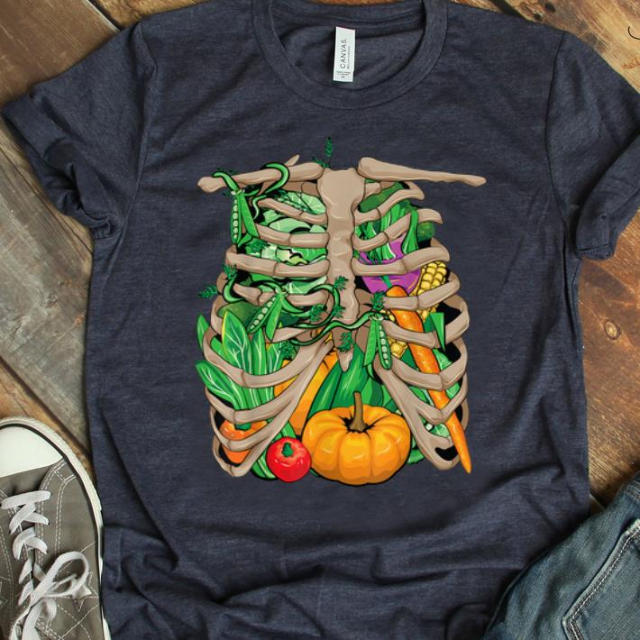 Pretty Vegetarian Vegetable Skeleton Halloween Costume shirt 1 - Pretty Vegetarian Vegetable Skeleton Halloween Costume shirt