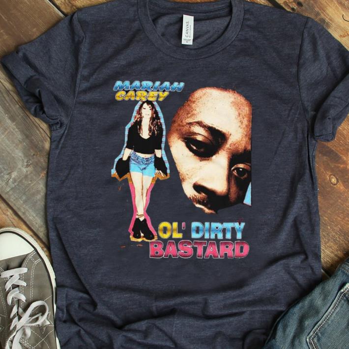 Pretty Vintage Style Mariah Carey And Ol Dirty Bastard Rap shirt 1 - Pretty Vintage Style Mariah Carey And Ol' Dirty Bastard Rap shirt