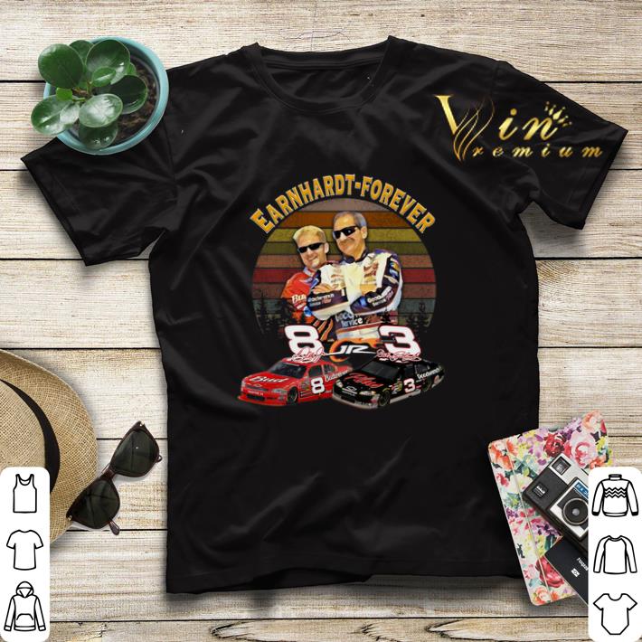 Signatures Earnhardt forever sunset shirt 4 - Signatures Earnhardt forever sunset shirt