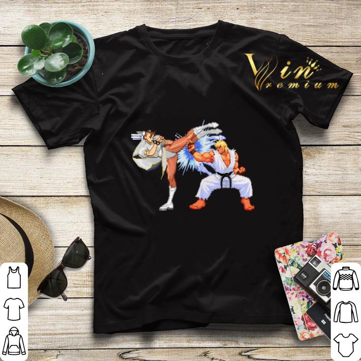 Street Fighter III Chun Li vs Ken shirt sweater 4 - Street Fighter III Chun-Li vs Ken shirt sweater