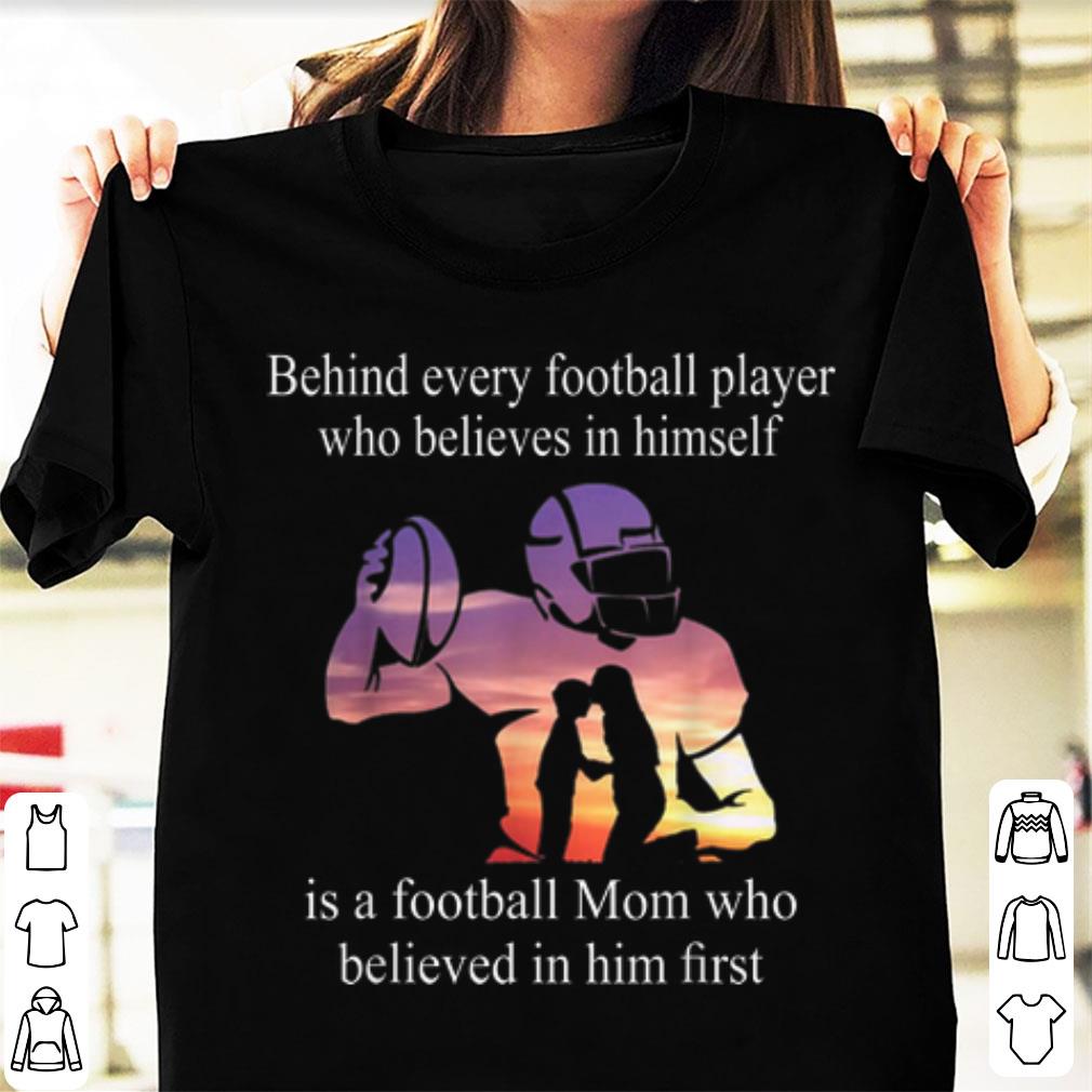 Top Behind Every Football Player Football Mom shirt 1 - Top Behind Every Football Player - Football Mom shirt