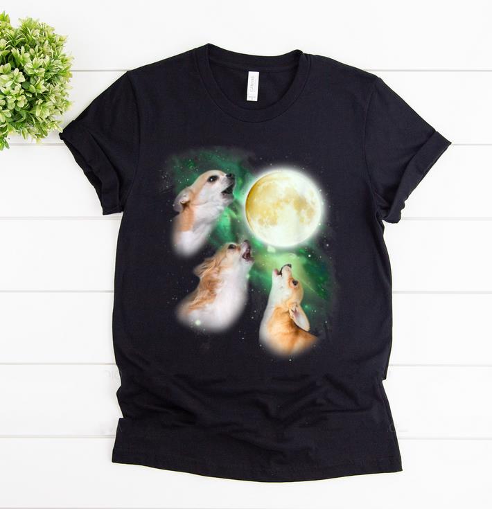 Top Chihuahua Moon Parody Howl ing Wolve Halloween shirt 1 - Top Chihuahua Moon Parody Howl-ing Wolve Halloween shirt
