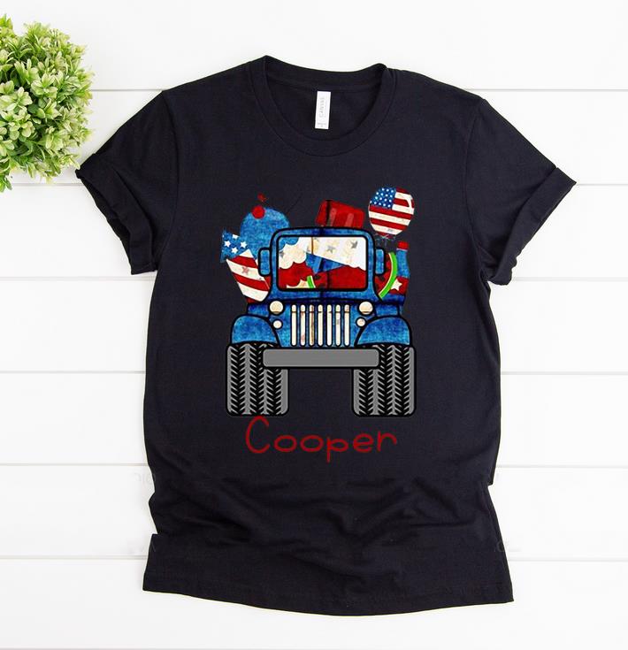 Top Cooper Jeep Flag American shirt 1 - Top Cooper Jeep Flag American shirt