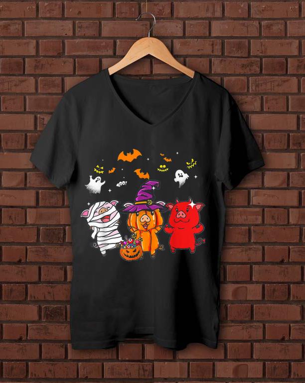Top Cute Piggy Lovers Funny Farmer Halloween Pig shirt 1 - Top Cute Piggy Lovers Funny Farmer Halloween Pig shirt