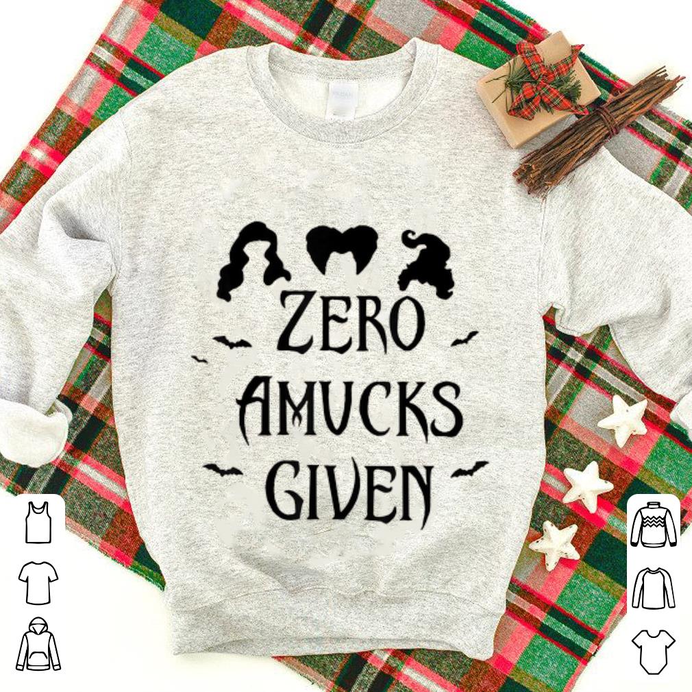 Top Zero Amucks Given Halloween shirt 1 - Top Zero Amucks Given Halloween shirt