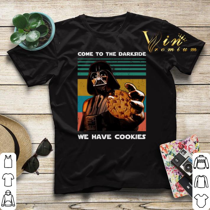 Vintage Darth Vader come to the darkside we have cookies shirt 4 - Vintage Darth Vader come to the darkside we have cookies shirt