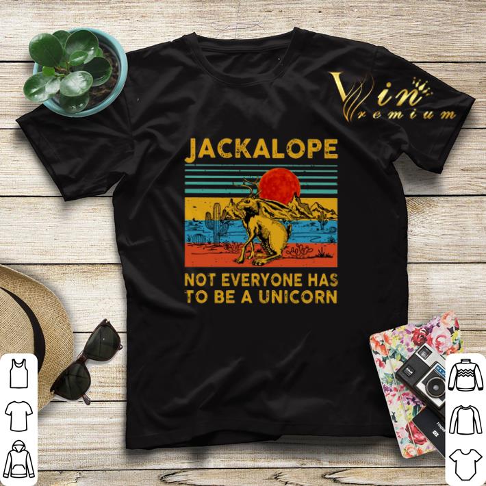 Vintage Jackalope not everyone has to be a unicorn shirt 4 - Vintage Jackalope not everyone has to be a unicorn shirt