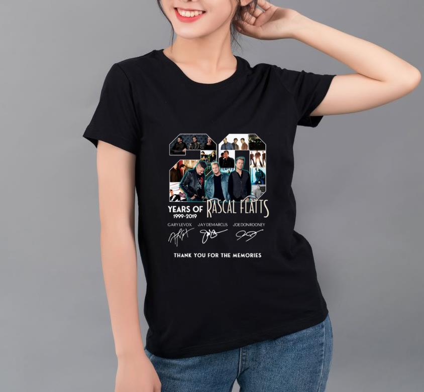 Awesome 20 Years Of Rascal Flatts 1999 2019 Thank You For The Memories Signatures shirt 4 - Awesome 20 Years Of Rascal Flatts 1999 2019 Thank You For The Memories Signatures shirt