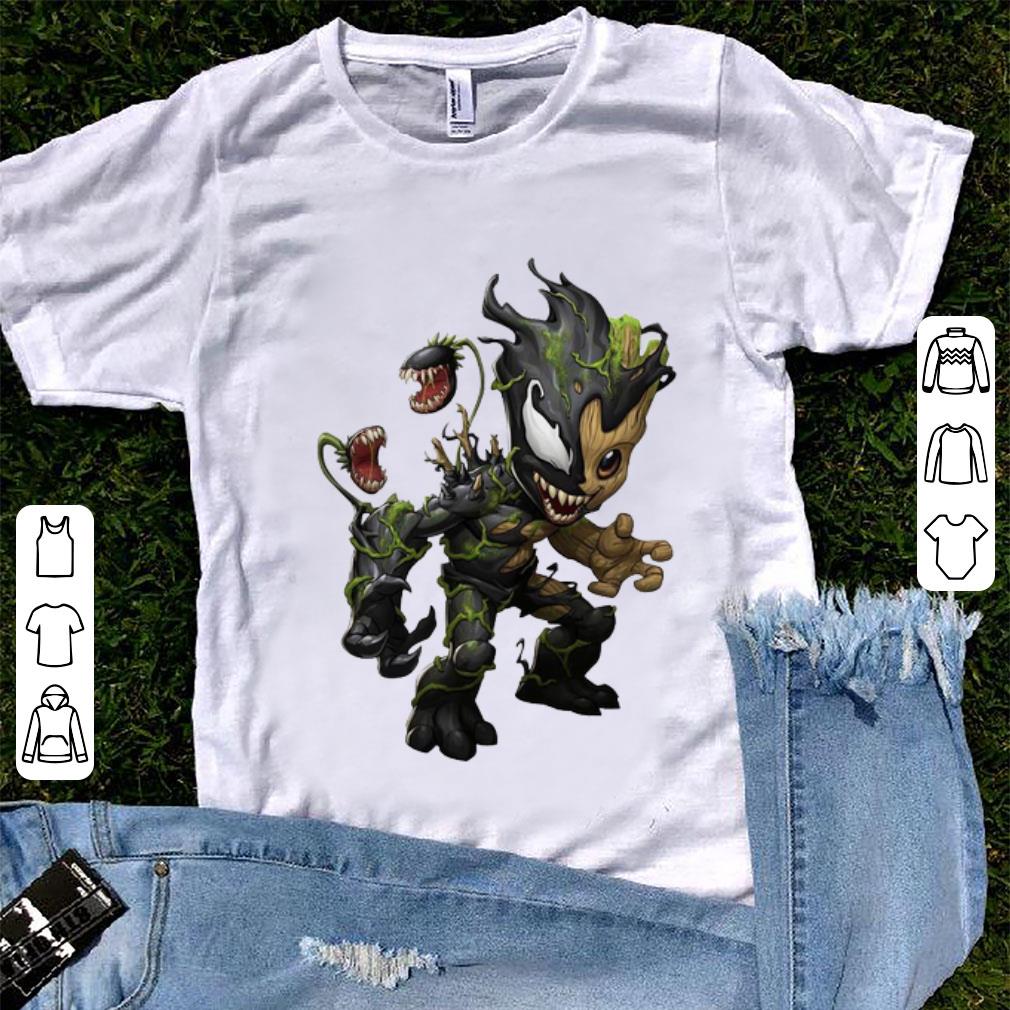Awesome Baby Groot Venom Marvel shirt 1 - Awesome Baby Groot Venom Marvel shirt