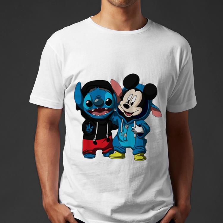 Awesome Baby Stitch And Mickey Mouse shirt 4 - Awesome Baby Stitch And Mickey Mouse shirt