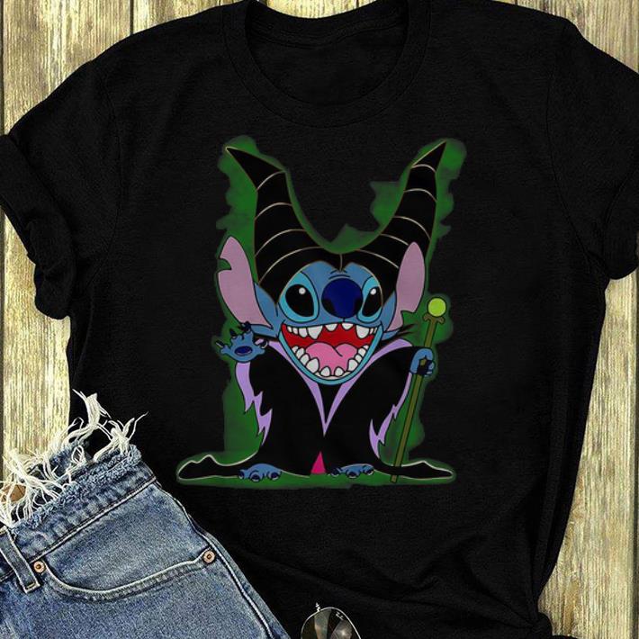 Awesome Disney Stitch Being Maleficent Halloween Cute Witch shirt 4 - Awesome Disney Stitch Being Maleficent Halloween Cute Witch shirt