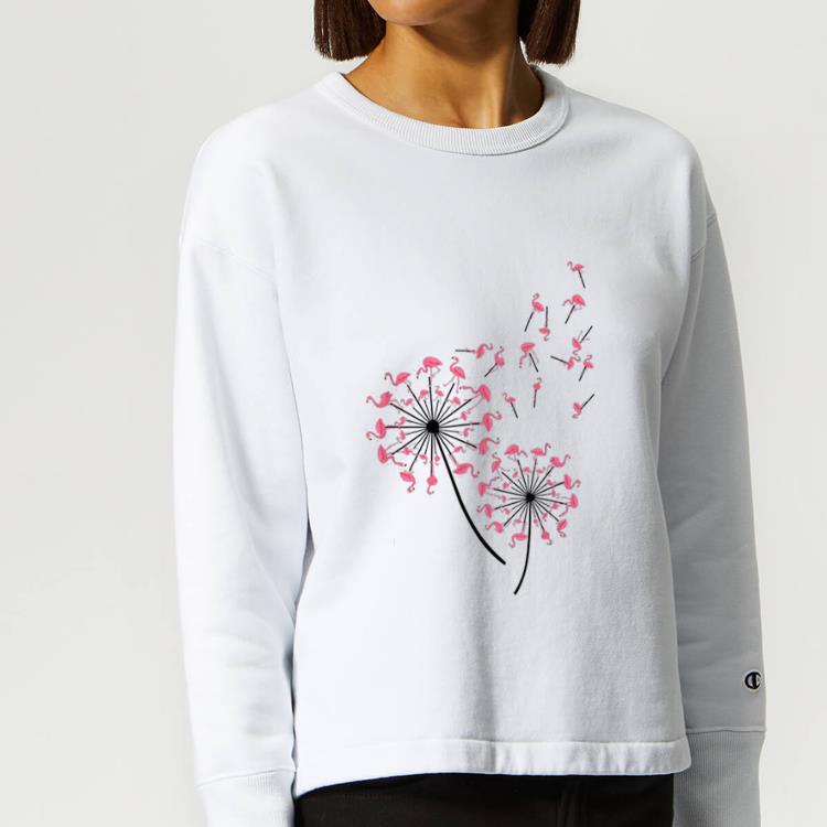 Awesome Flamingo Dandelion Flower shirt 4 - Awesome Flamingo Dandelion Flower shirt