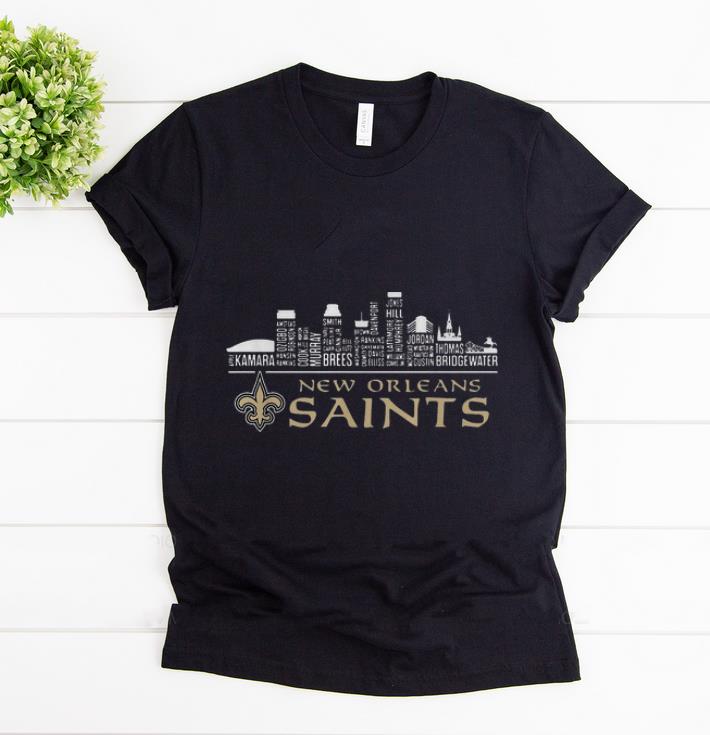 Awesome New Orleans Saints Apple Kamara Brees Bridgewater shirt 1 - Awesome New Orleans Saints Apple Kamara Brees Bridgewater shirt