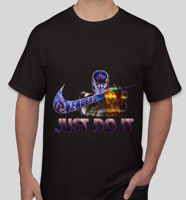 Awesome Nike Just Do It Thanos Avengers Endgame shirt 4 - Awesome Nike Just Do It Thanos Avengers Endgame shirt