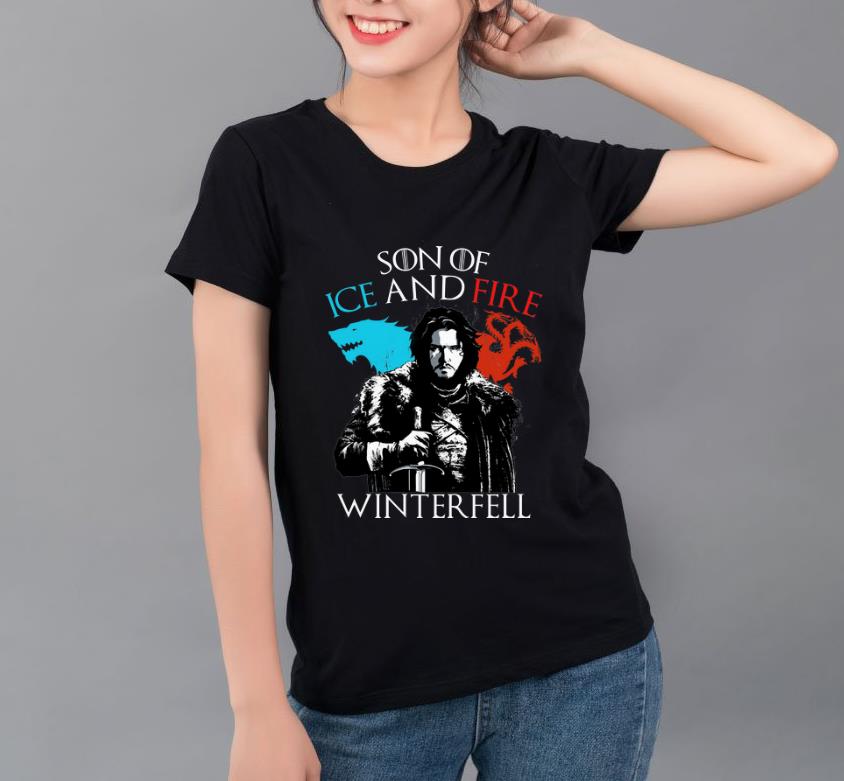 Awesome Son Of Ice And fire Winterfell Jon Snow shirt 4 - Awesome Son Of Ice And fire Winterfell Jon Snow shirt
