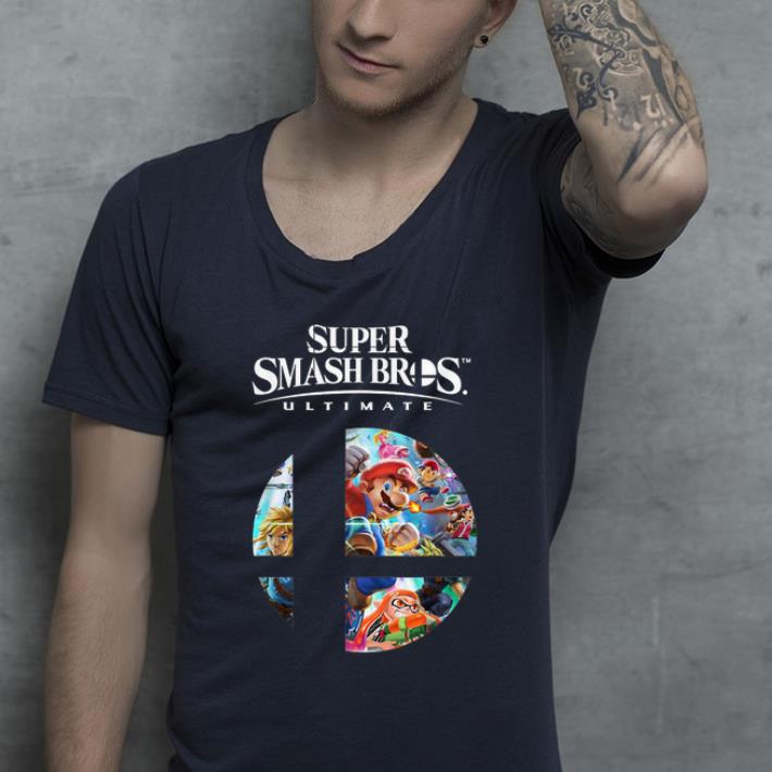Awesome Super Mario Super Smash Bros Ultimate shirt 4 - Awesome Super Mario Super Smash Bros Ultimate shirt