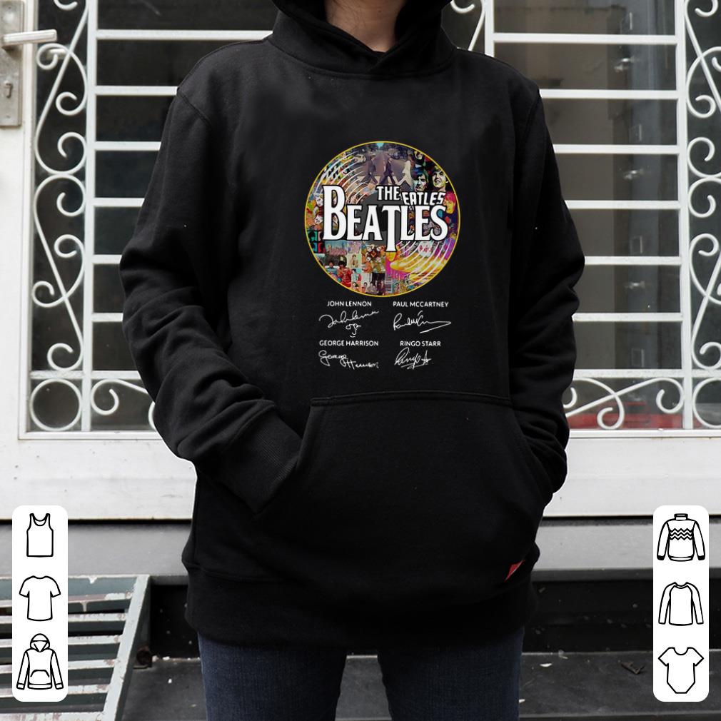 Awesome The Beatles The Eatles Signatures shirt 4 - Awesome The Beatles The Eatles Signatures shirt