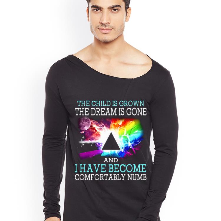 Awesome The Child Is Grown The Dream Is Gone And I Have Become Comfortably Numb Pink Floyd shirt 4 - Awesome The Child Is Grown The Dream Is Gone And I Have Become Comfortably Numb Pink Floyd shirt
